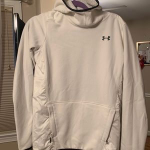 Women’s fleece wrap neck pullover